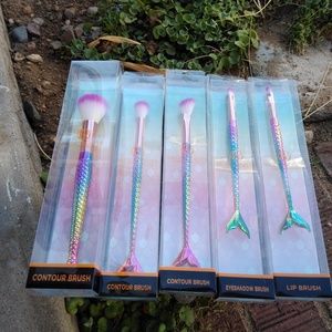 Bazic Beauty Mermaid Makeup Brush Set